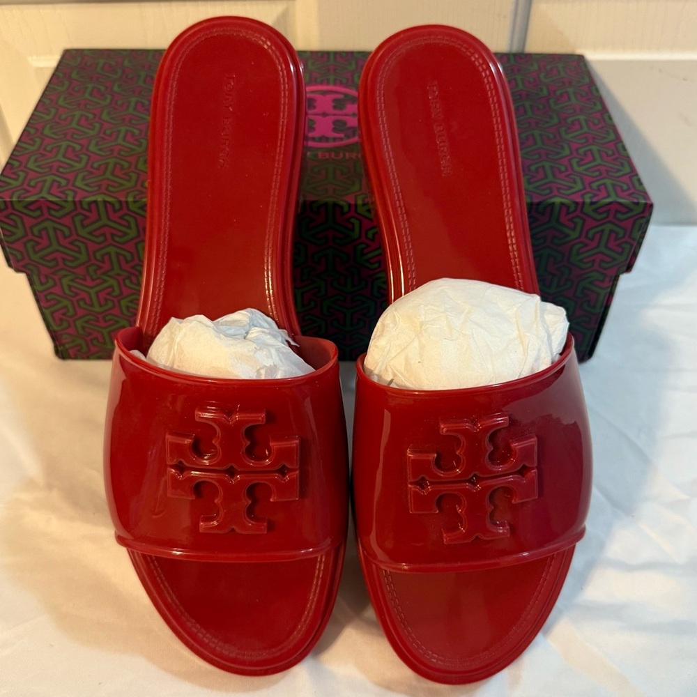 Tory Burch Eleanor Jelly Slide - Picture 2 of 6